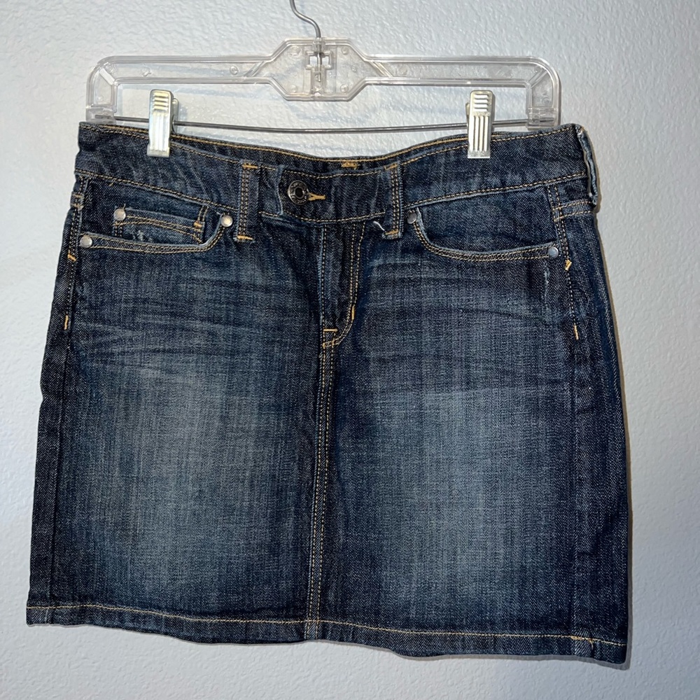 jean skirt
